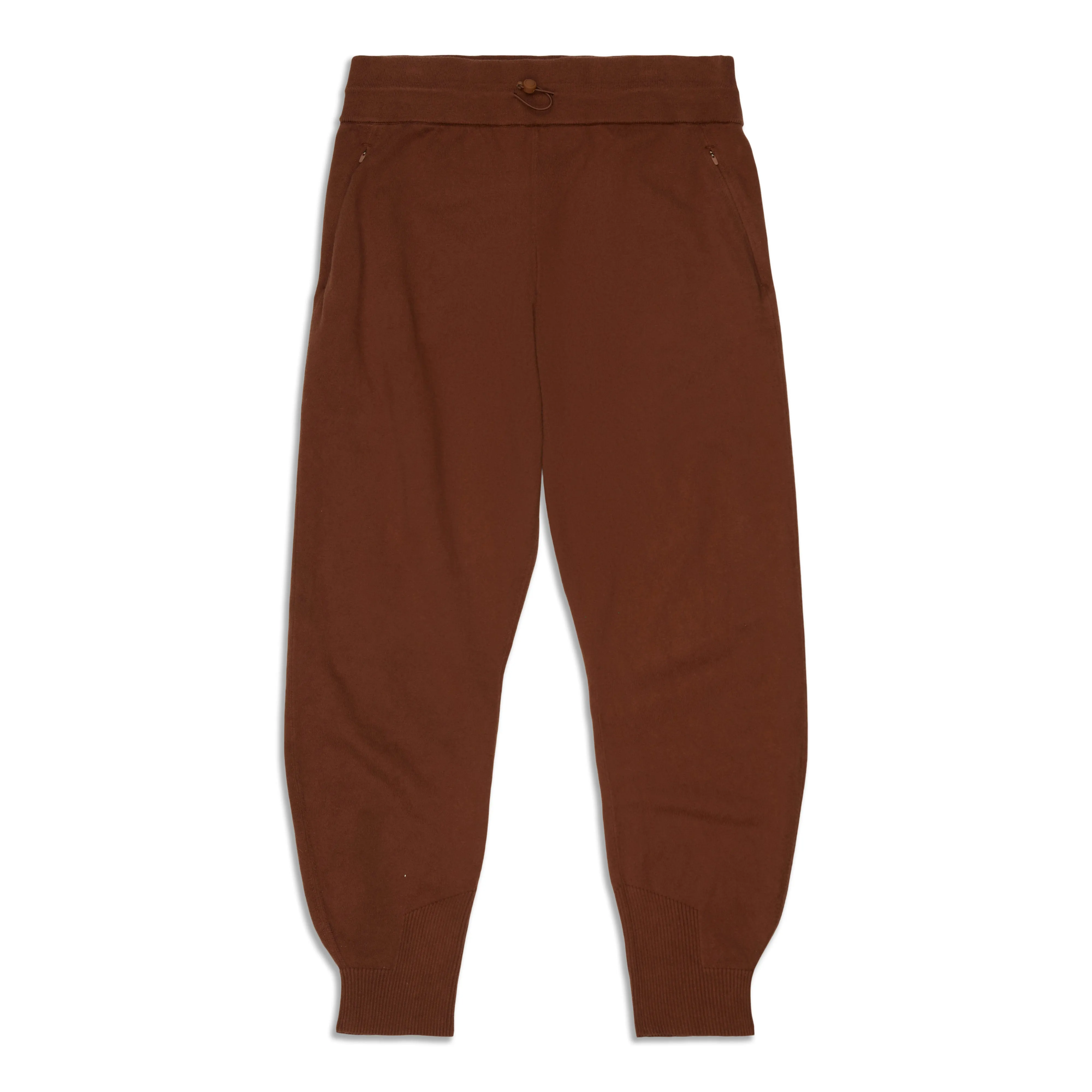 -Cashmere Knit Mid-Rise Jogger - Resale