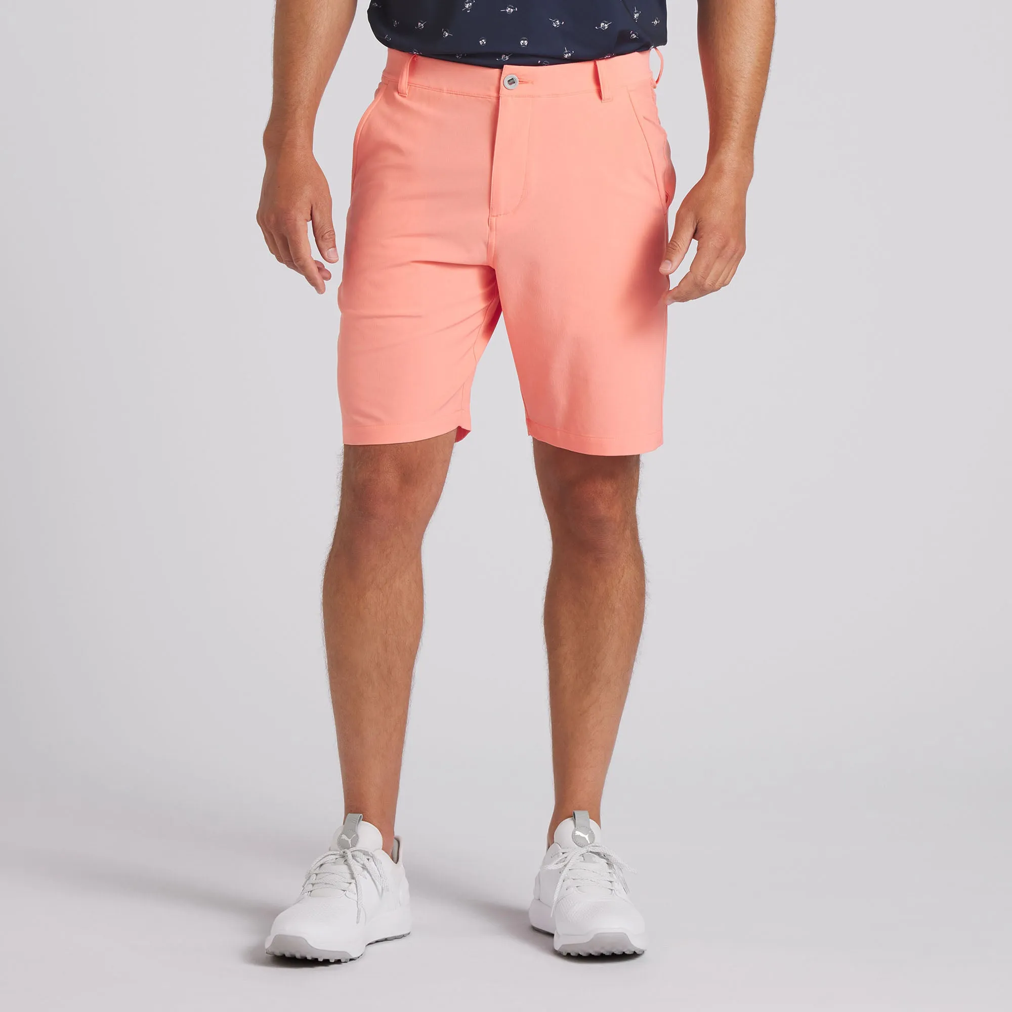 101 Solid 9" Golf Shorts | Melon Punch