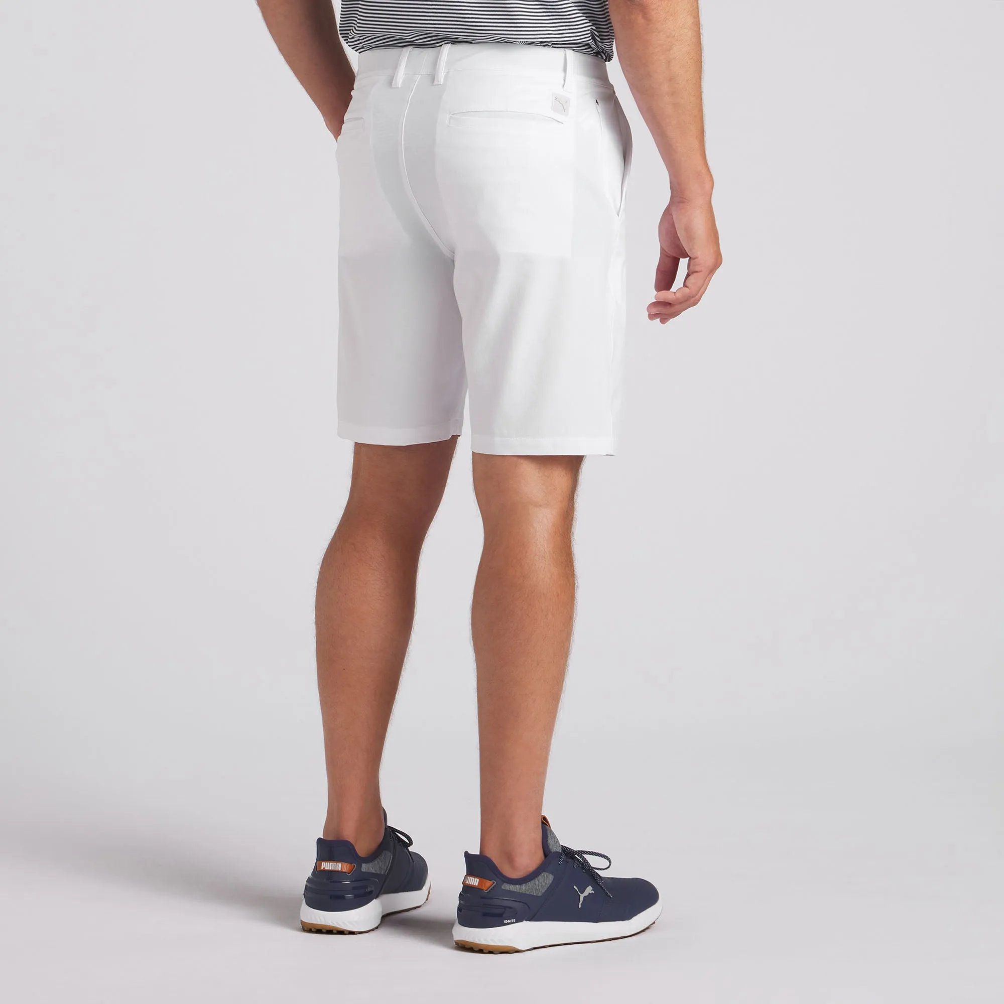 101 Solid 9" Golf Shorts | White Glow