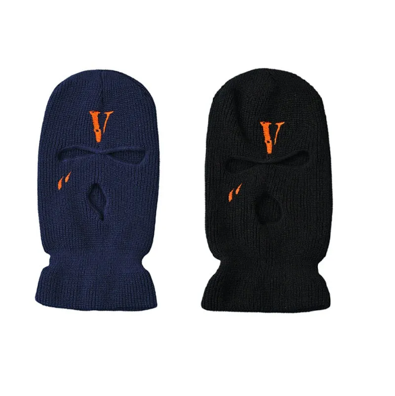 2-Pack 3 Hole Knitted Mask Full Face Cover Ski Balaclava Outdoor