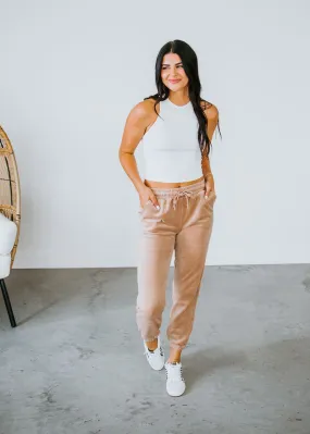 Alana Velour Jogger