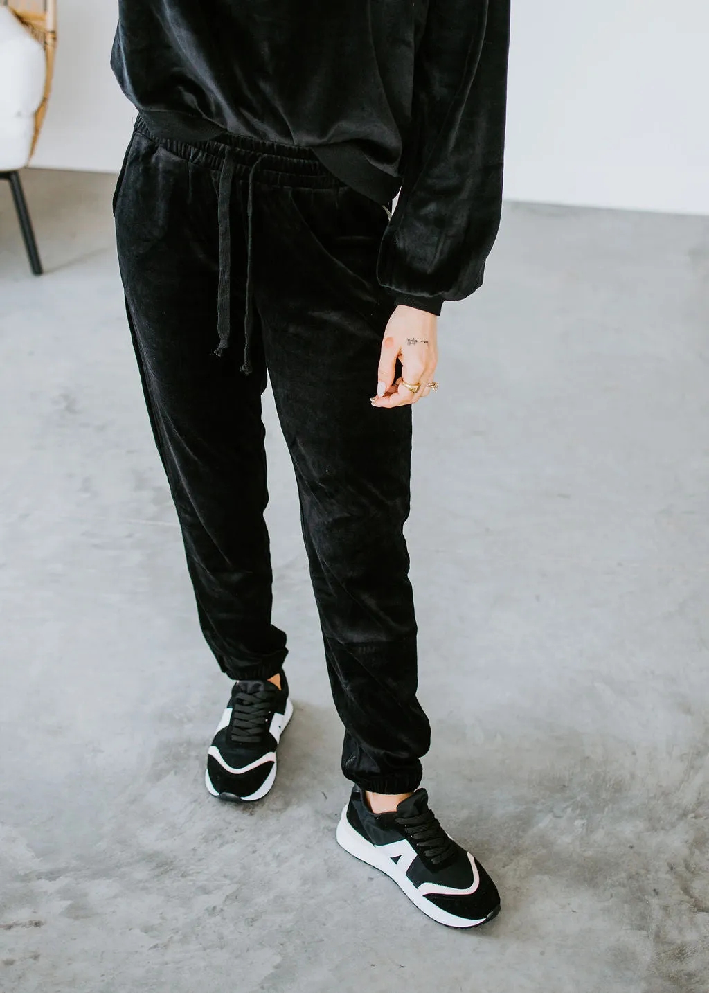 Alana Velour Jogger