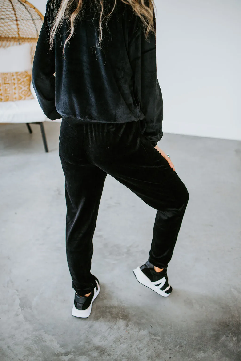 Alana Velour Jogger