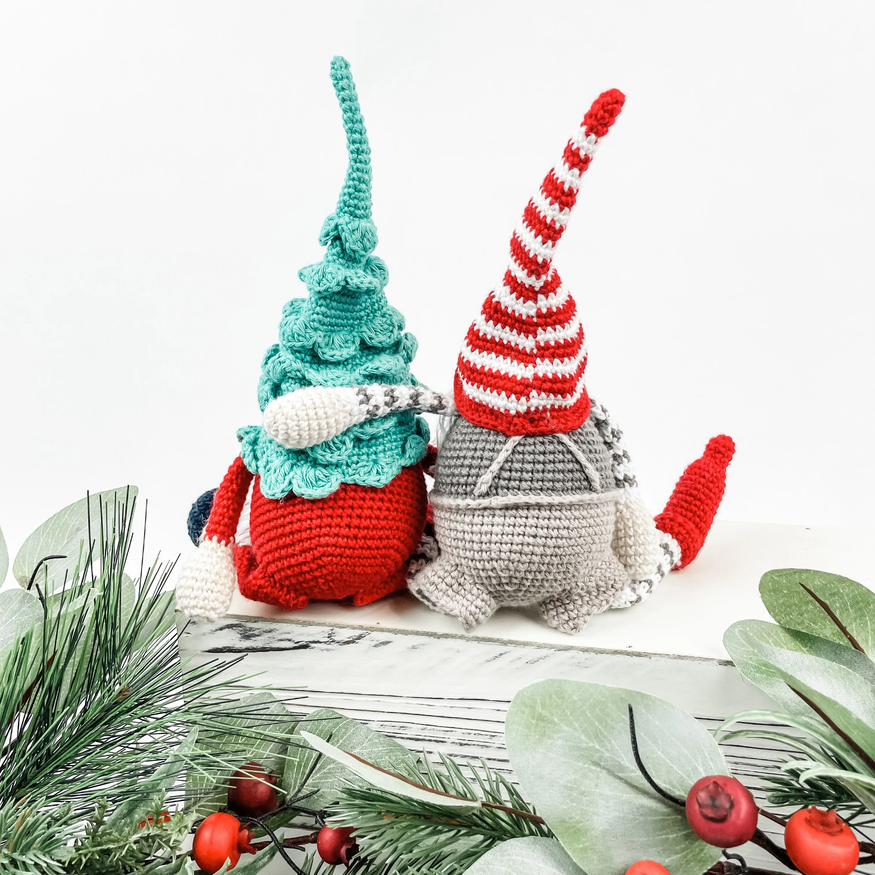 Amigurumi Gnome with Tree Hat