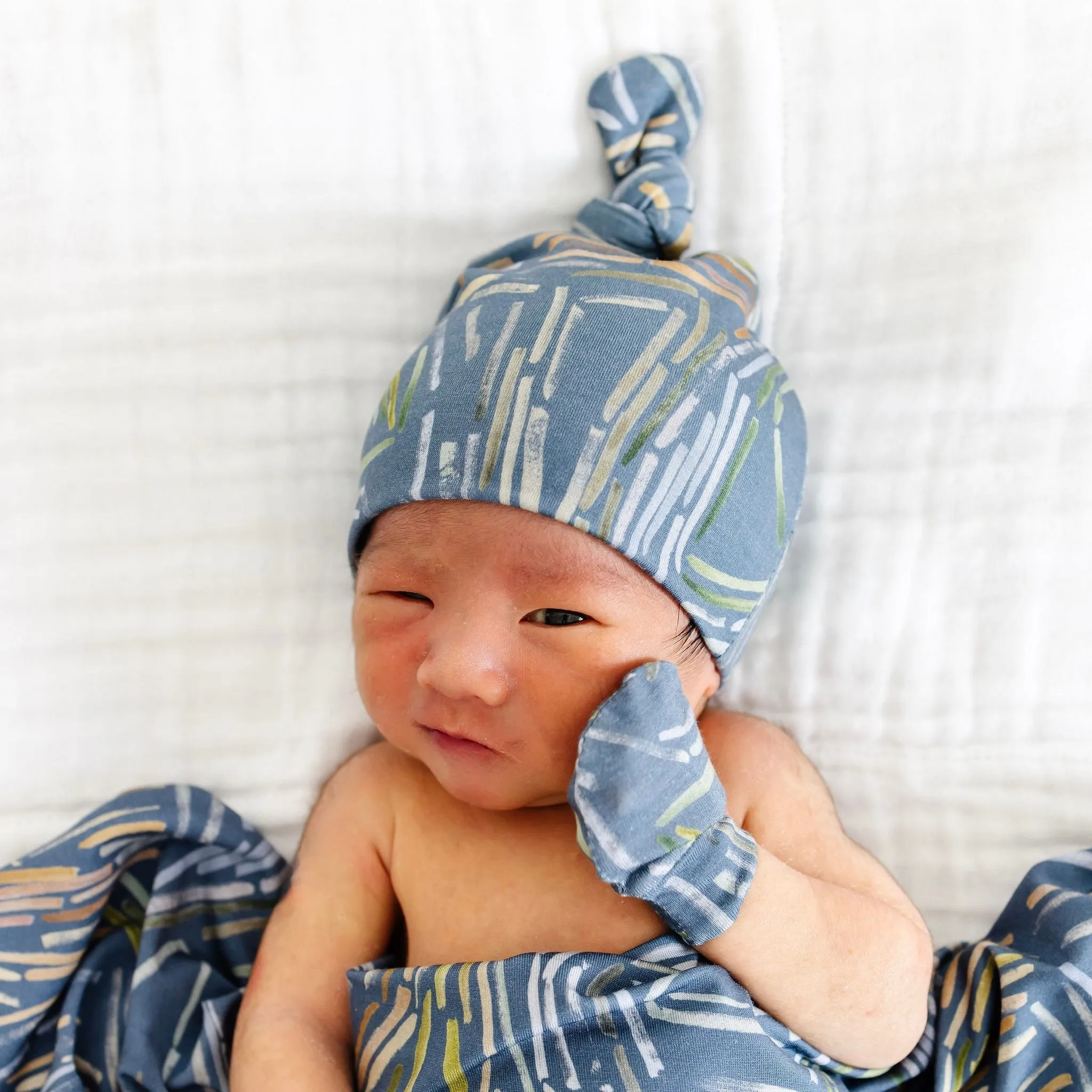 Archie Newborn Hat Bundle (Top   Bottom)