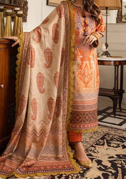 Asim Jofa Aira Pakistani Dress With Winter Shawl