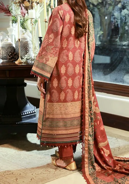 Asim Jofa Asra Pakistani Dress With Winter Shawl