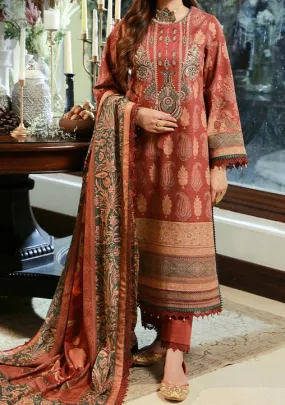 Asim Jofa Asra Pakistani Dress With Winter Shawl