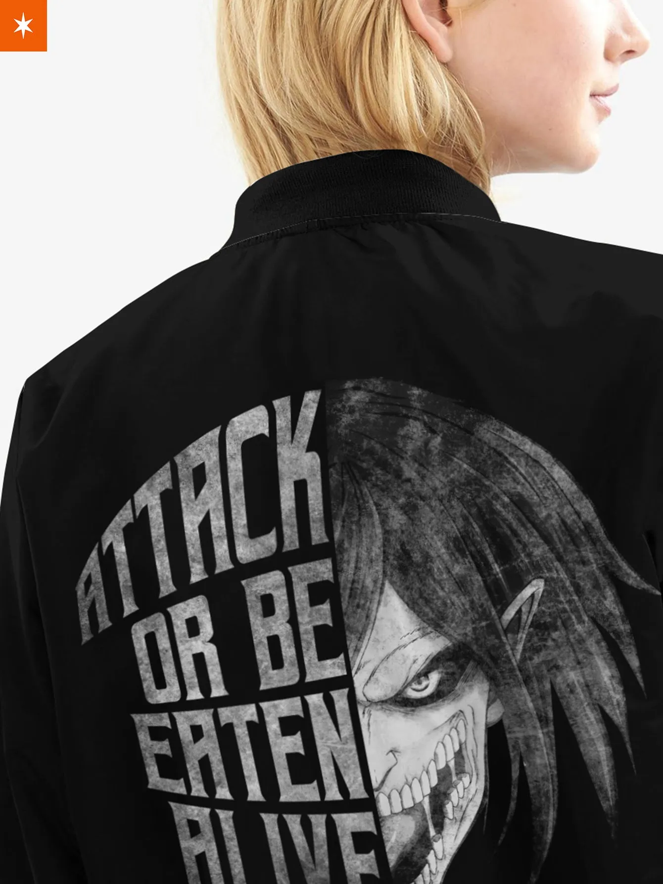 Attack Or Be Eaten Alive Bomber Jacket