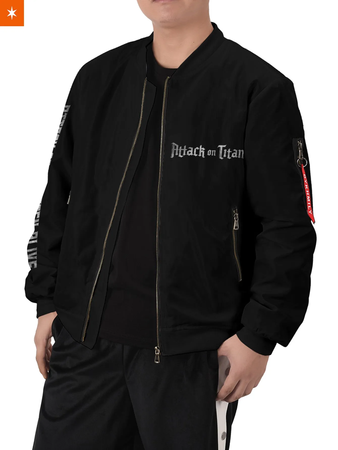 Attack Or Be Eaten Alive Bomber Jacket