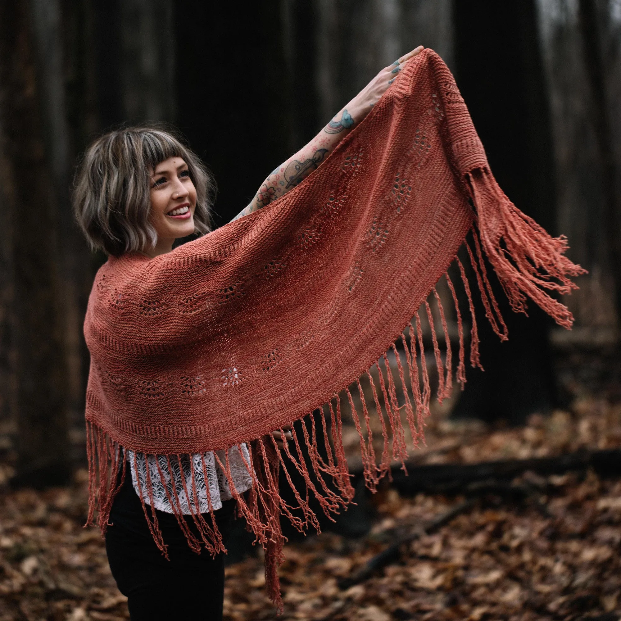 AVFKW x Andrea Mowry - Boho Blush Shawl Bundle