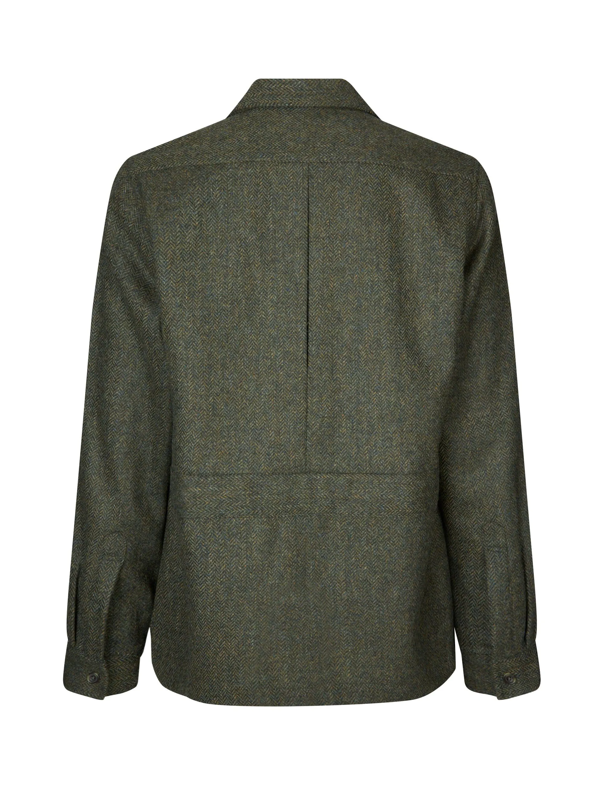 Beauly Tweed Shacket, grøn