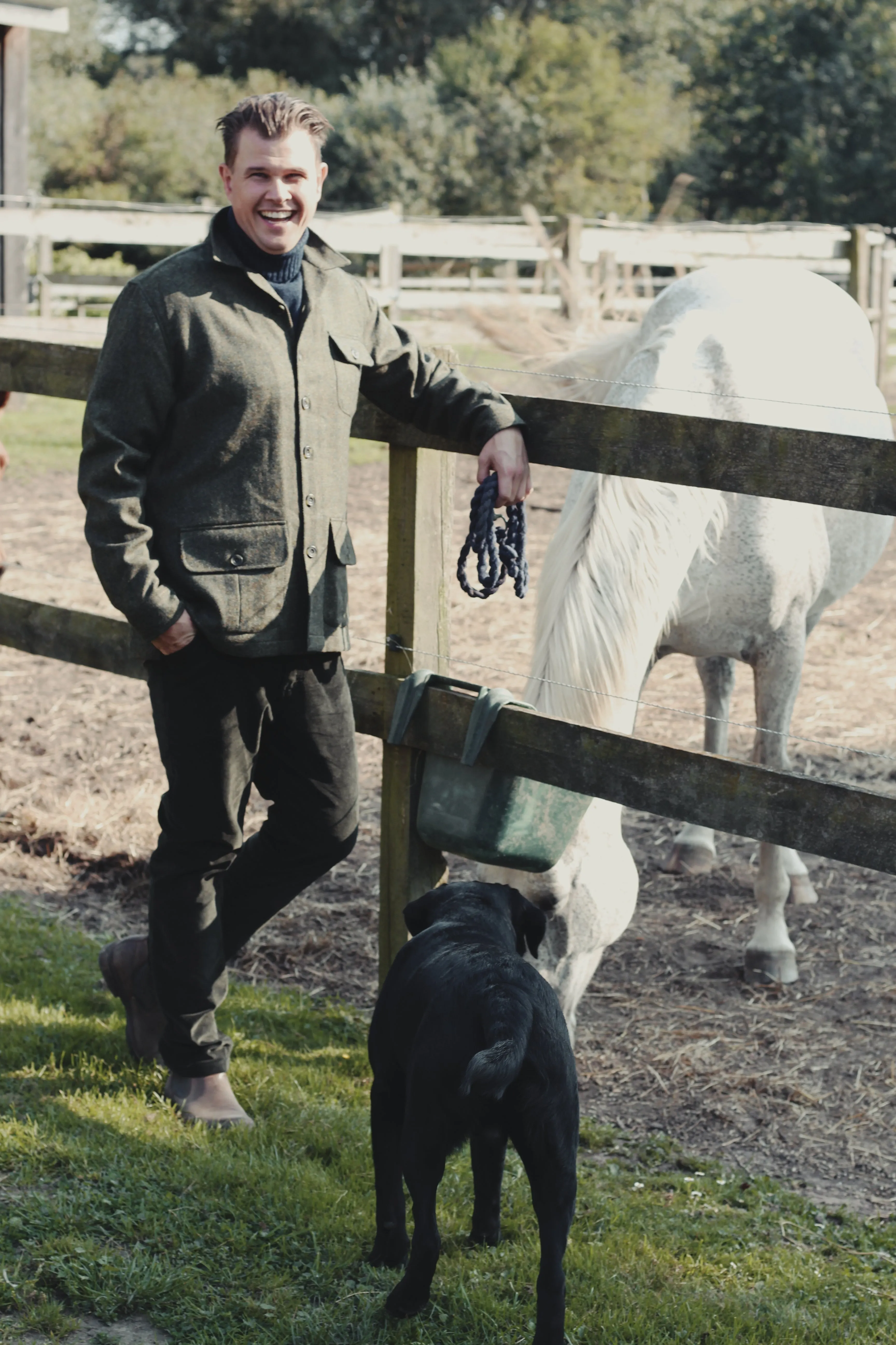 Beauly Tweed Shacket, grøn