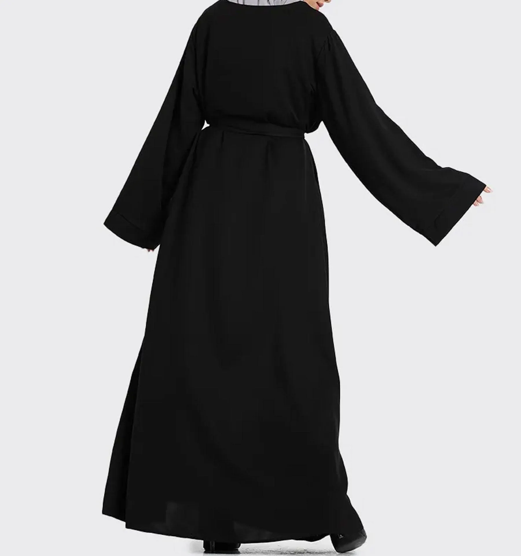 Black Plain Abaya