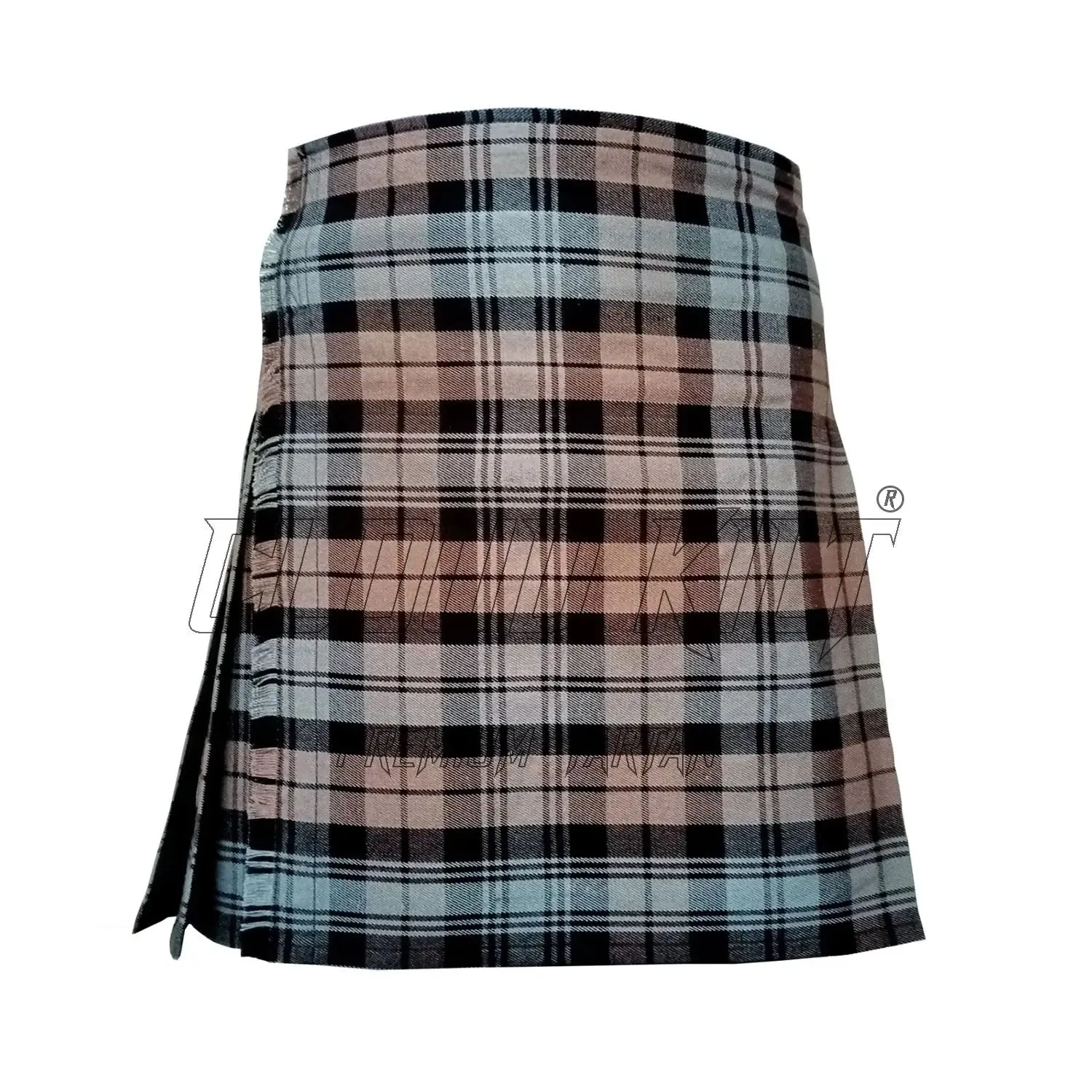 Black Watch Weathered Tartan Kilt