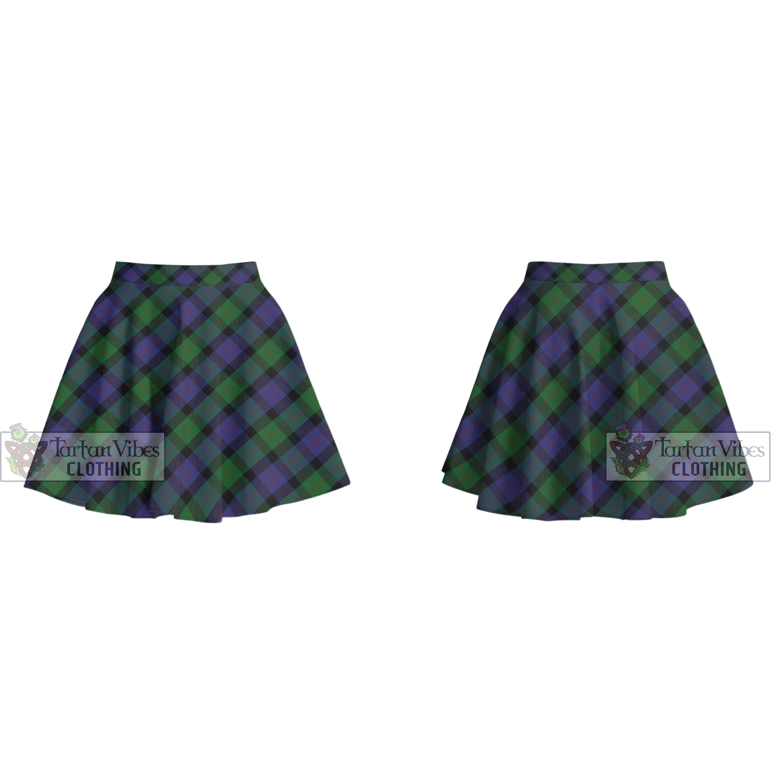 Blair Tartan Women's Plated Mini Skirt