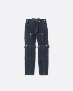 BONDAGE DENIM PANTS .11 【INDIGO】