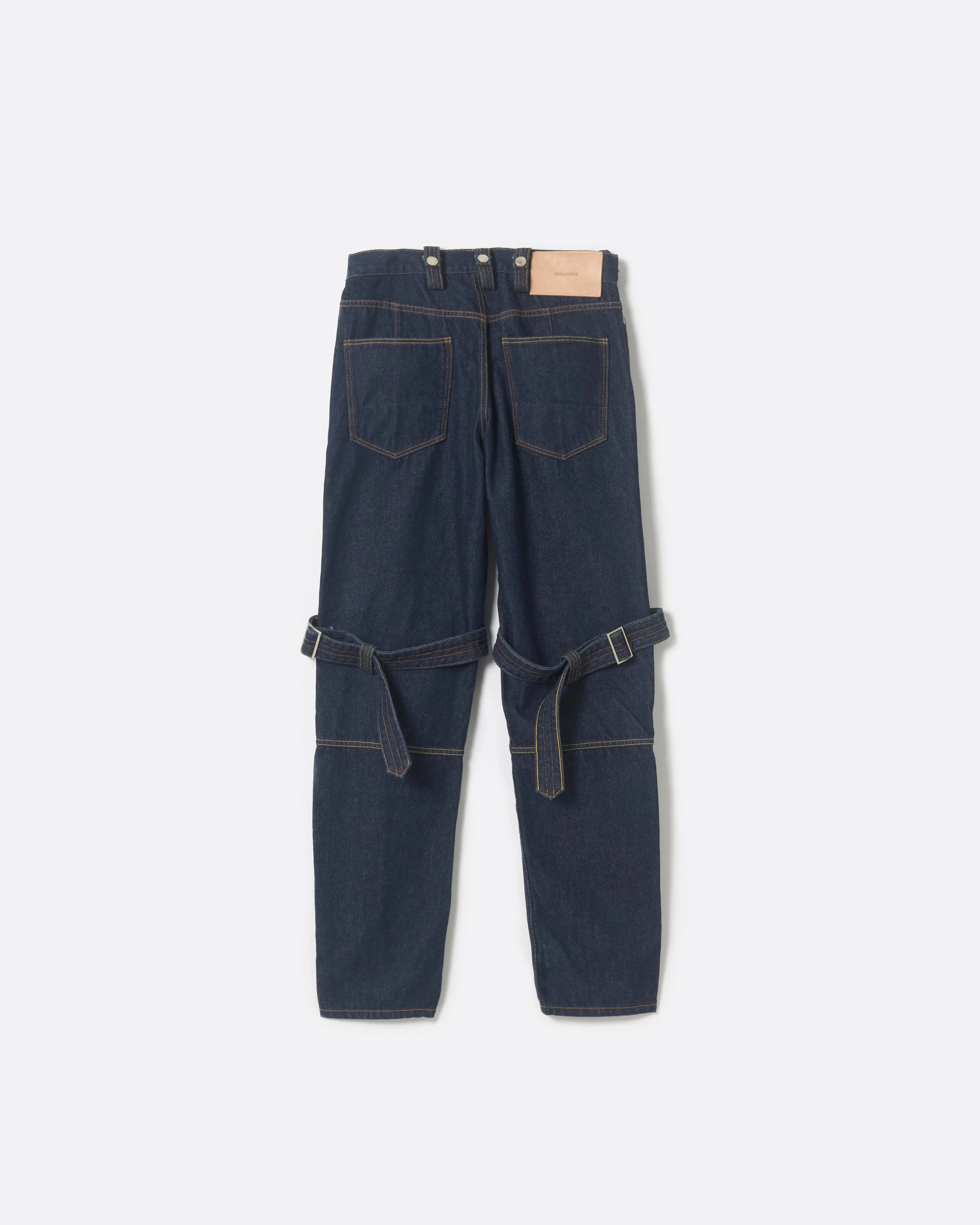 BONDAGE DENIM PANTS .11 【INDIGO】