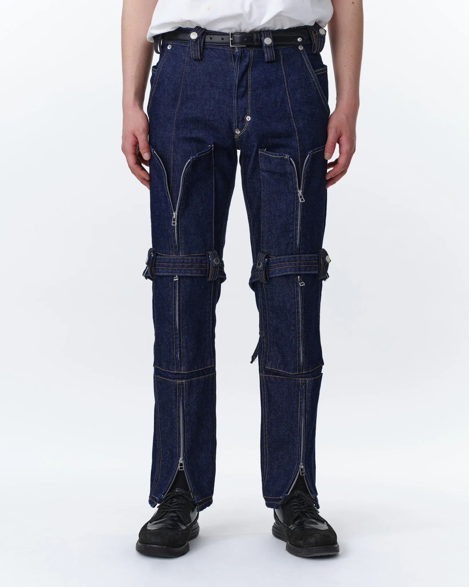 BONDAGE DENIM PANTS .11 【INDIGO】