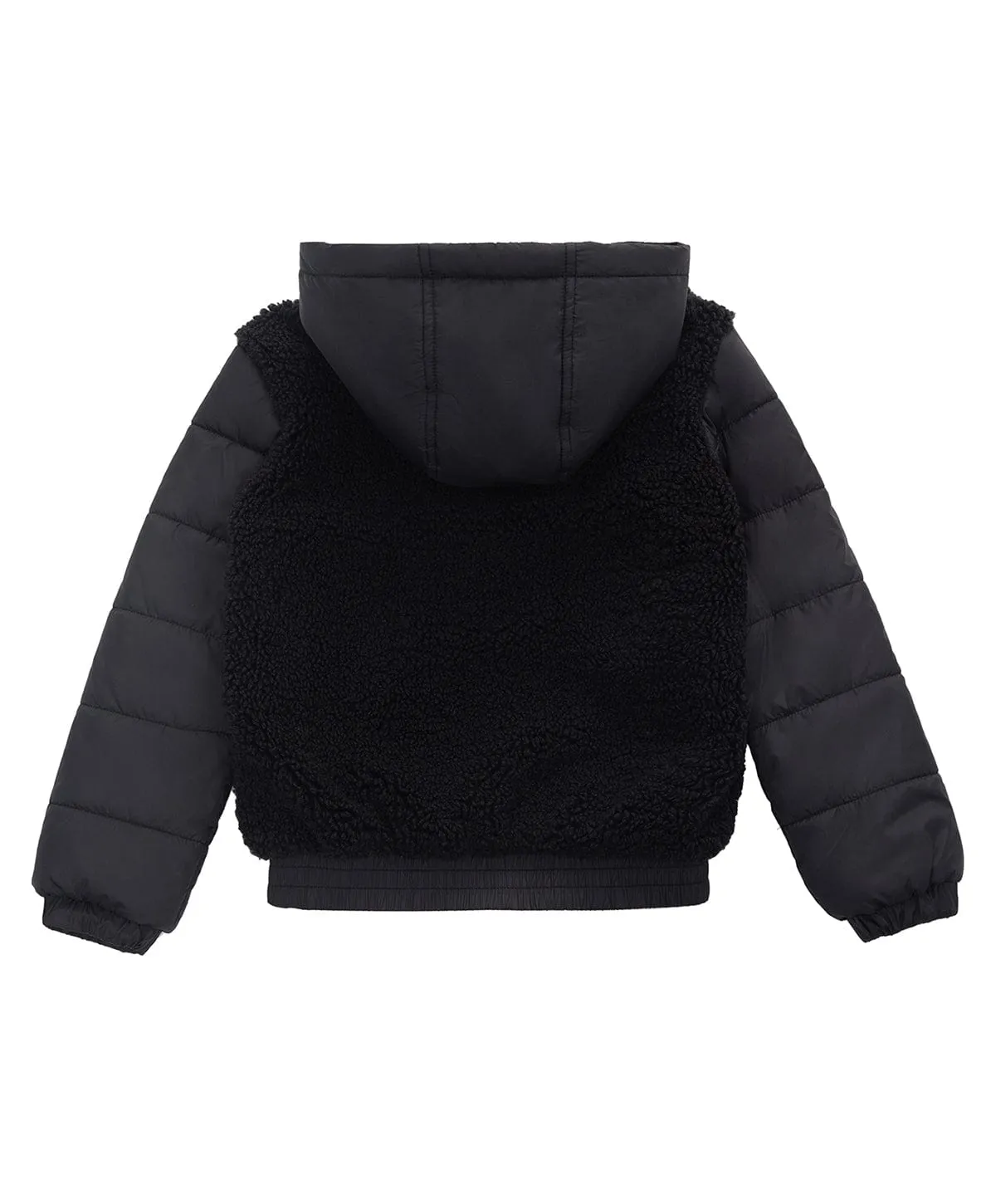 Boys' Water-Resistant Sherpa Puffer Jacket