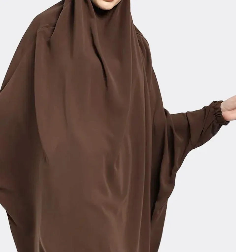 Brown 2 Piece Jilbab