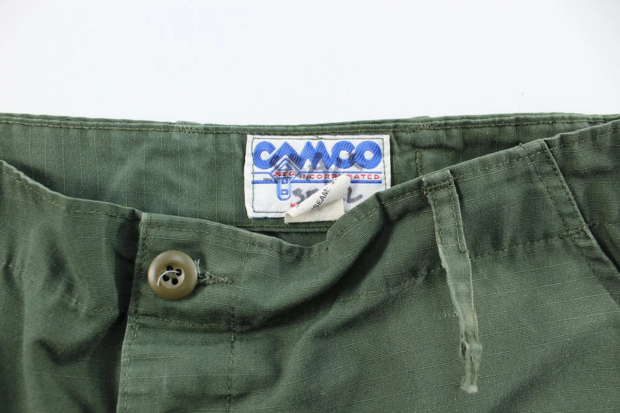 Camco Green Military Cargo Pants