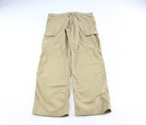 Carhartt Logo Patch Beige Cargo Pants