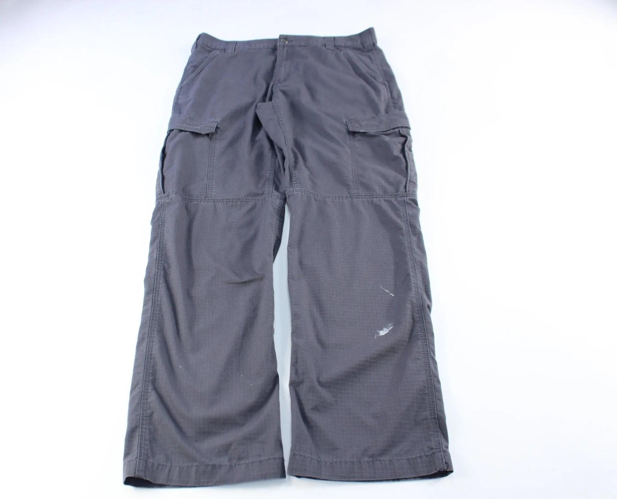 Carhartt Logo Patch Grey Cargo Pants