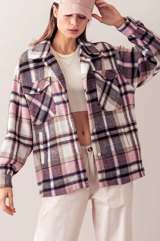 Carina Plaid Shacket