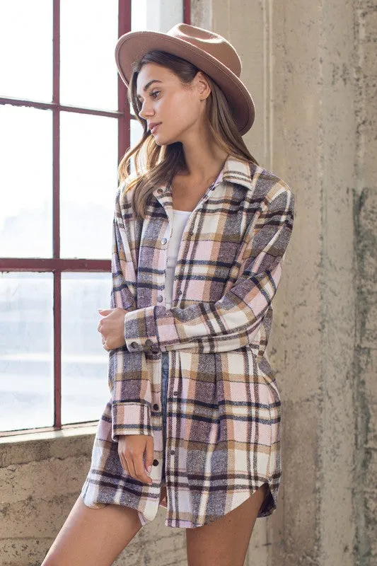 Carina Plaid Shacket