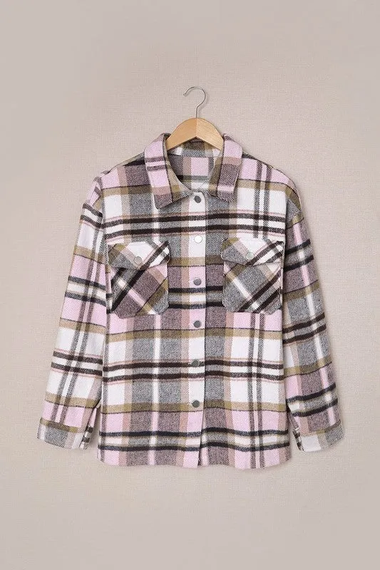 Carina Plaid Shacket