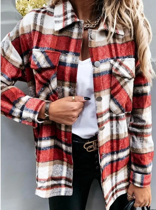 Carina Plaid Shacket