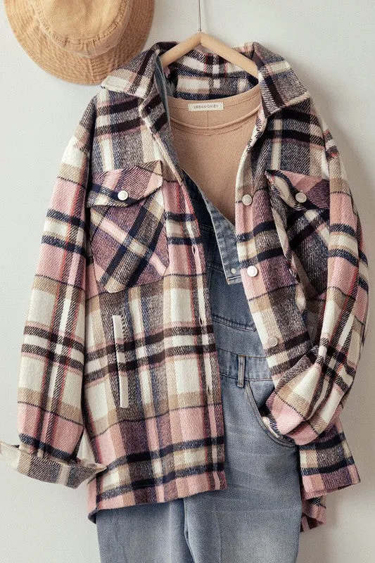 Carina Plaid Shacket