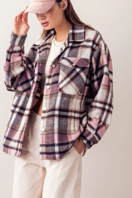 Carina Plaid Shacket