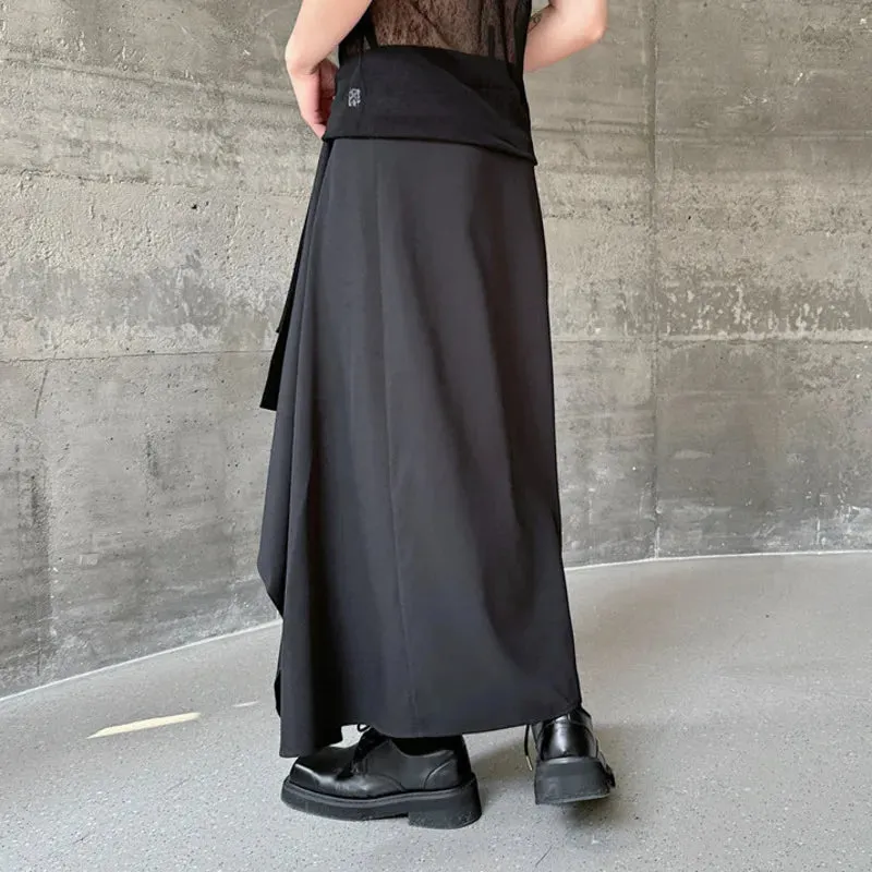 Casual Dark Style Irregular Pants