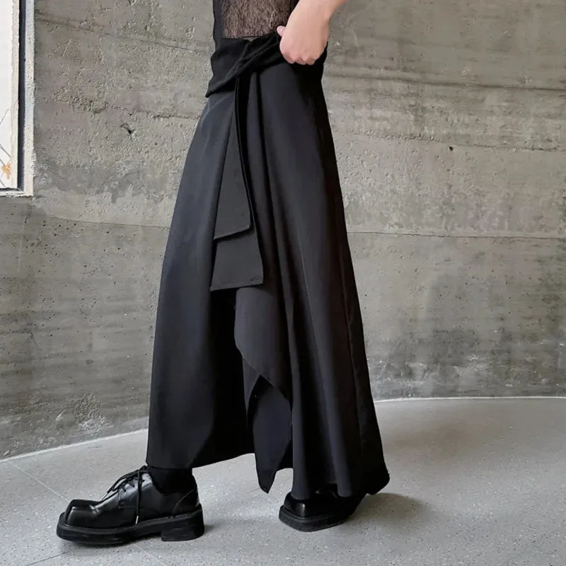 Casual Dark Style Irregular Pants