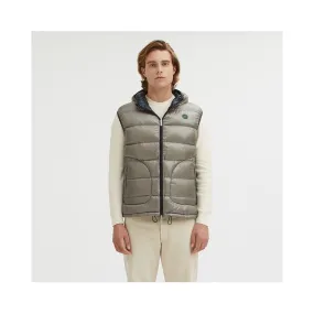 Centogrammi Gray Nylon Men's Reversible Vest