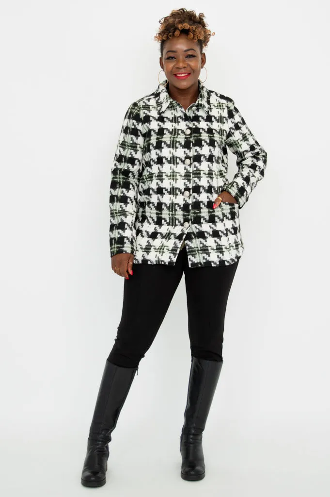 Cherie Coat, Houndstooth