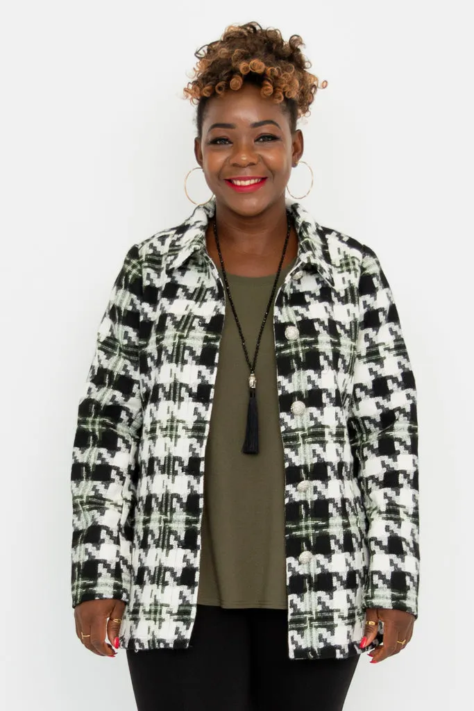 Cherie Coat, Houndstooth