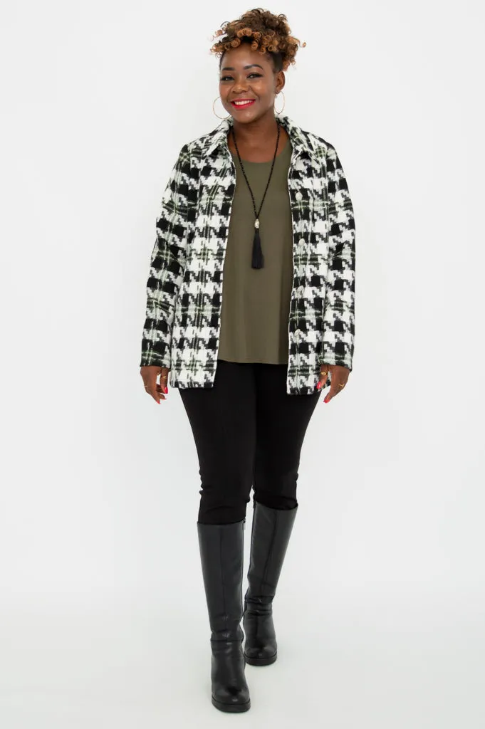 Cherie Coat, Houndstooth