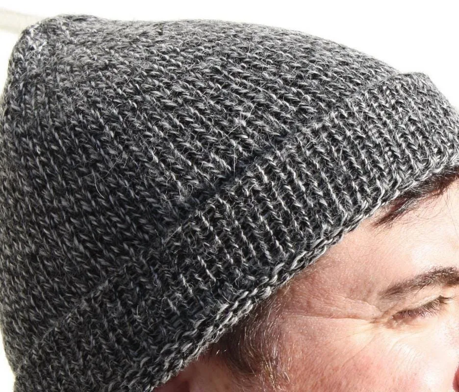 Classic Knit Fishermans Alpaca Hat