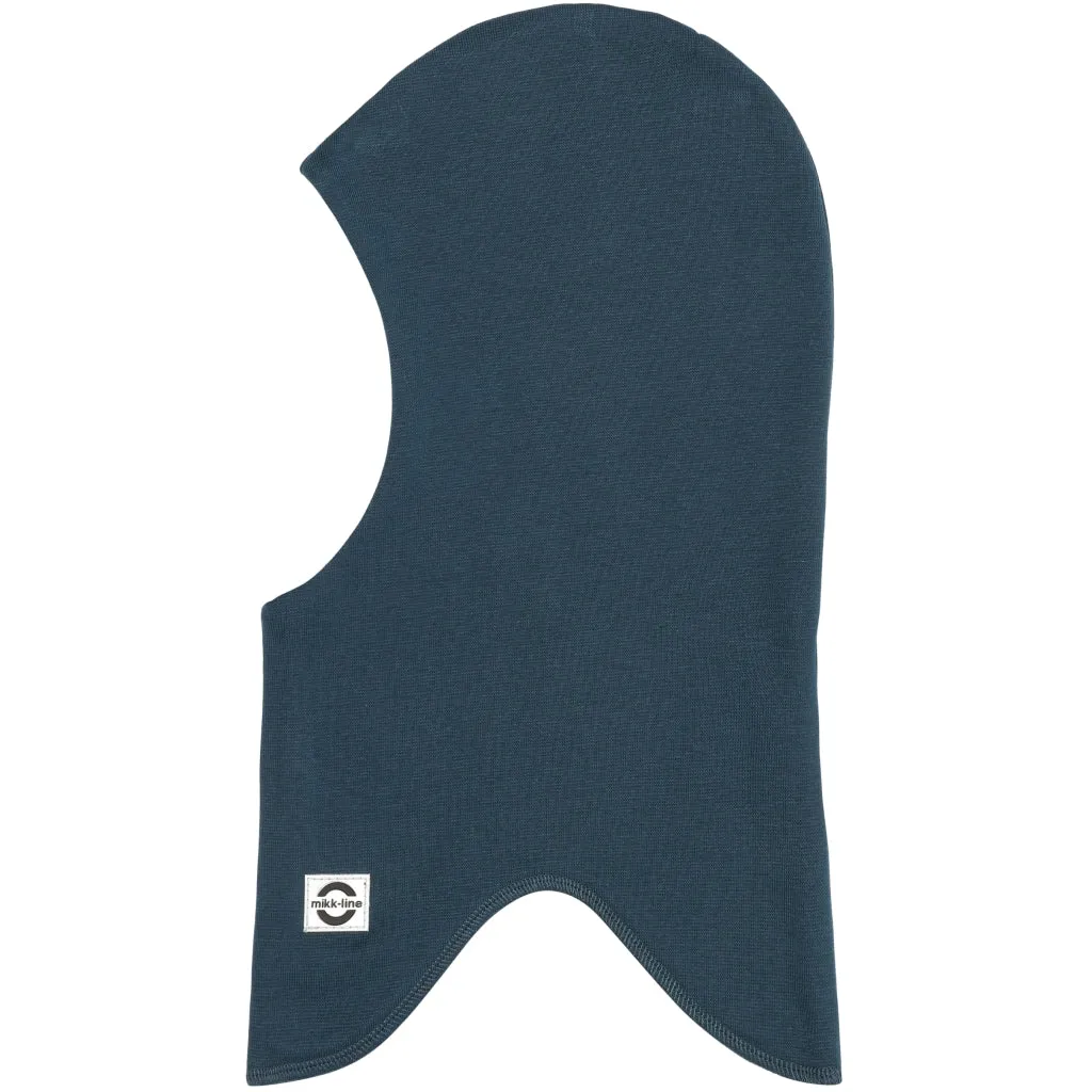 Cotton Balaclava Double Layer - Orion Blue