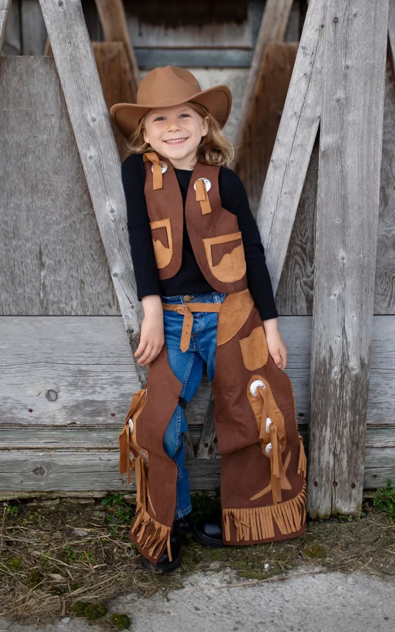 Cowboy Vest and Chaps