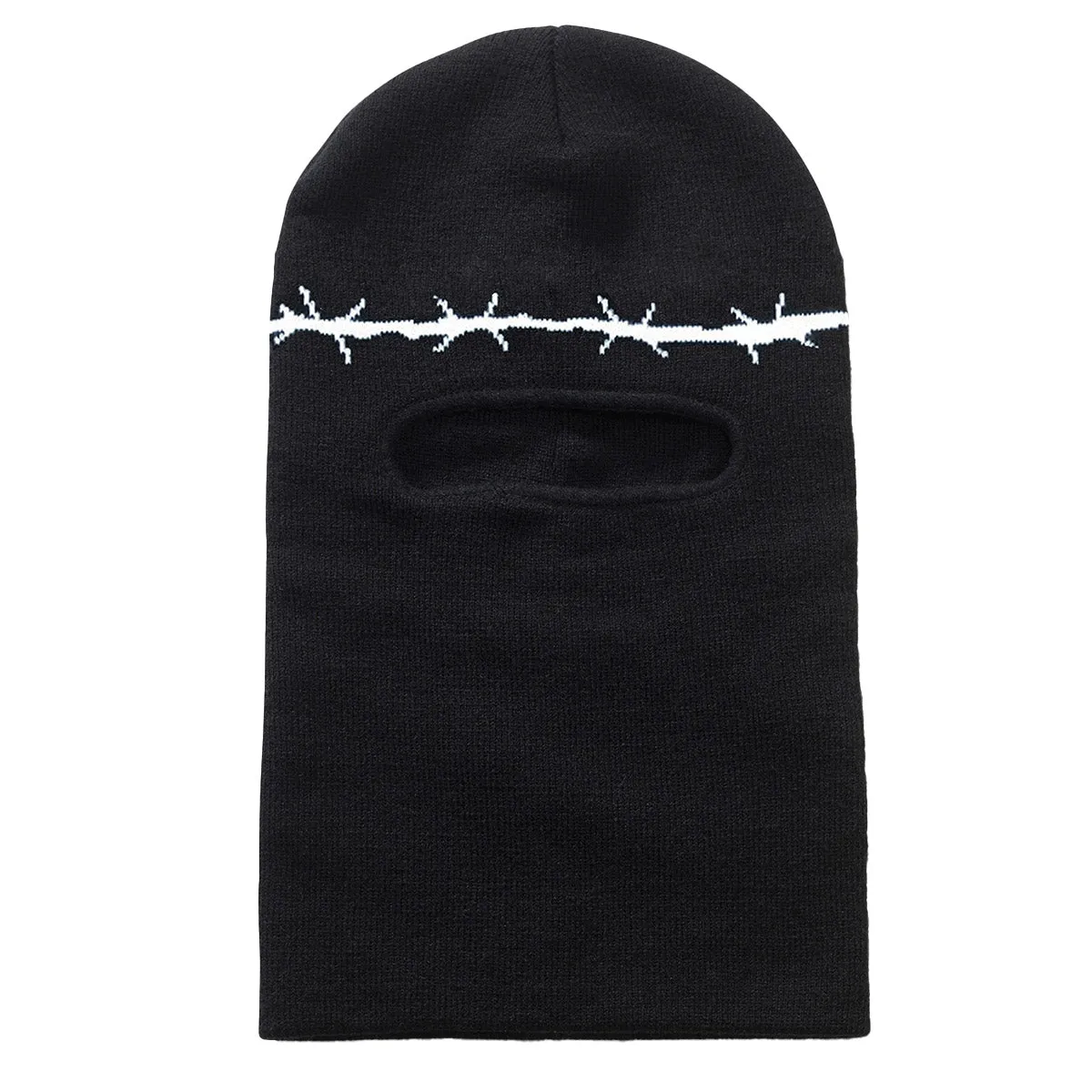 Crawling Death - Barbed Wire Winter Mask Black