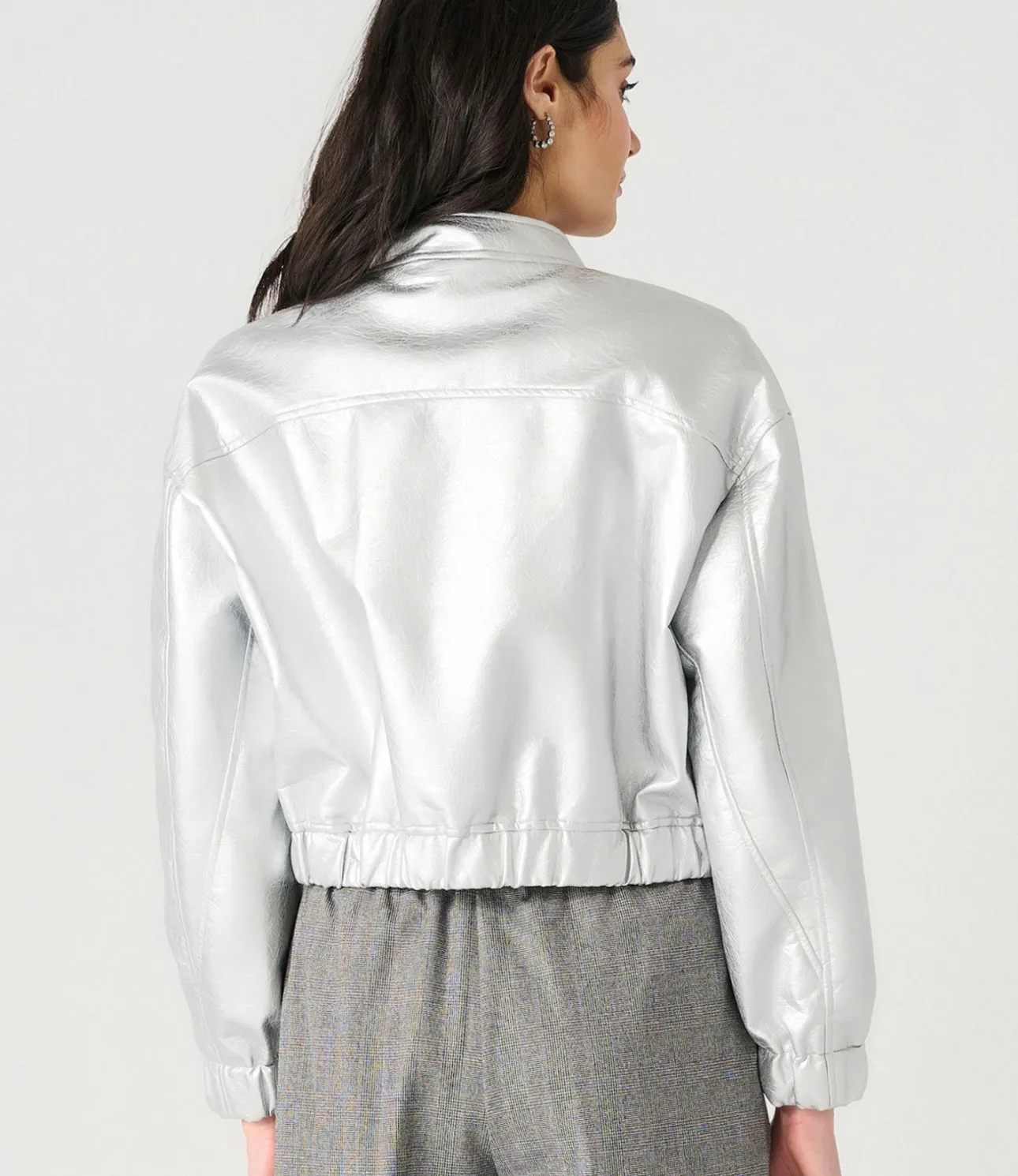 Dex METALLIC BOMBER JACKET