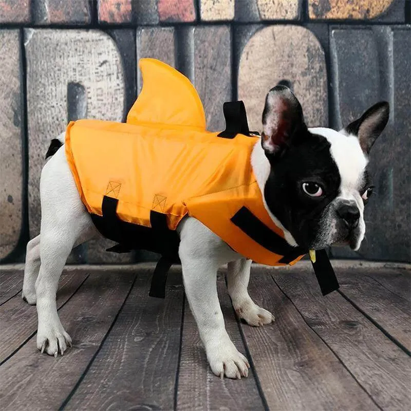 Dog Shark Pet Swimming Life Jacket