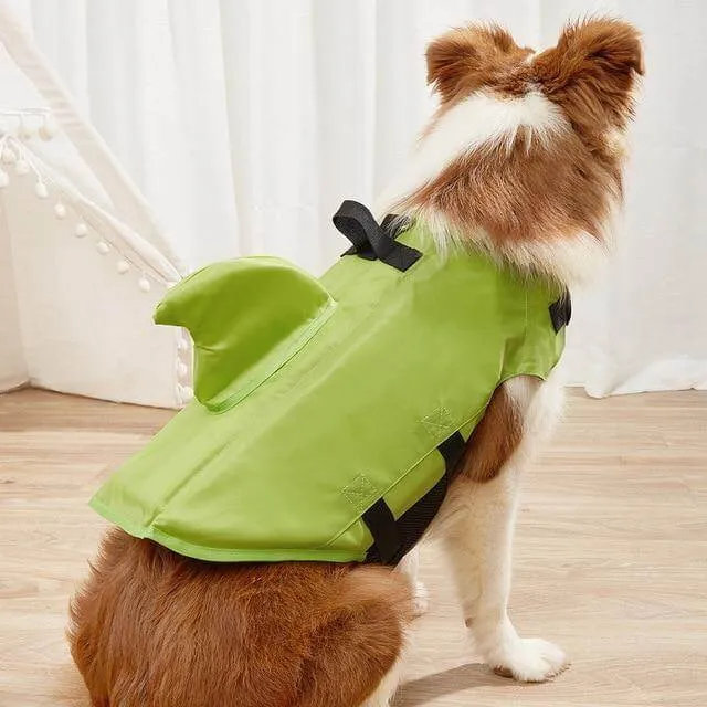 Dog Shark Pet Swimming Life Jacket