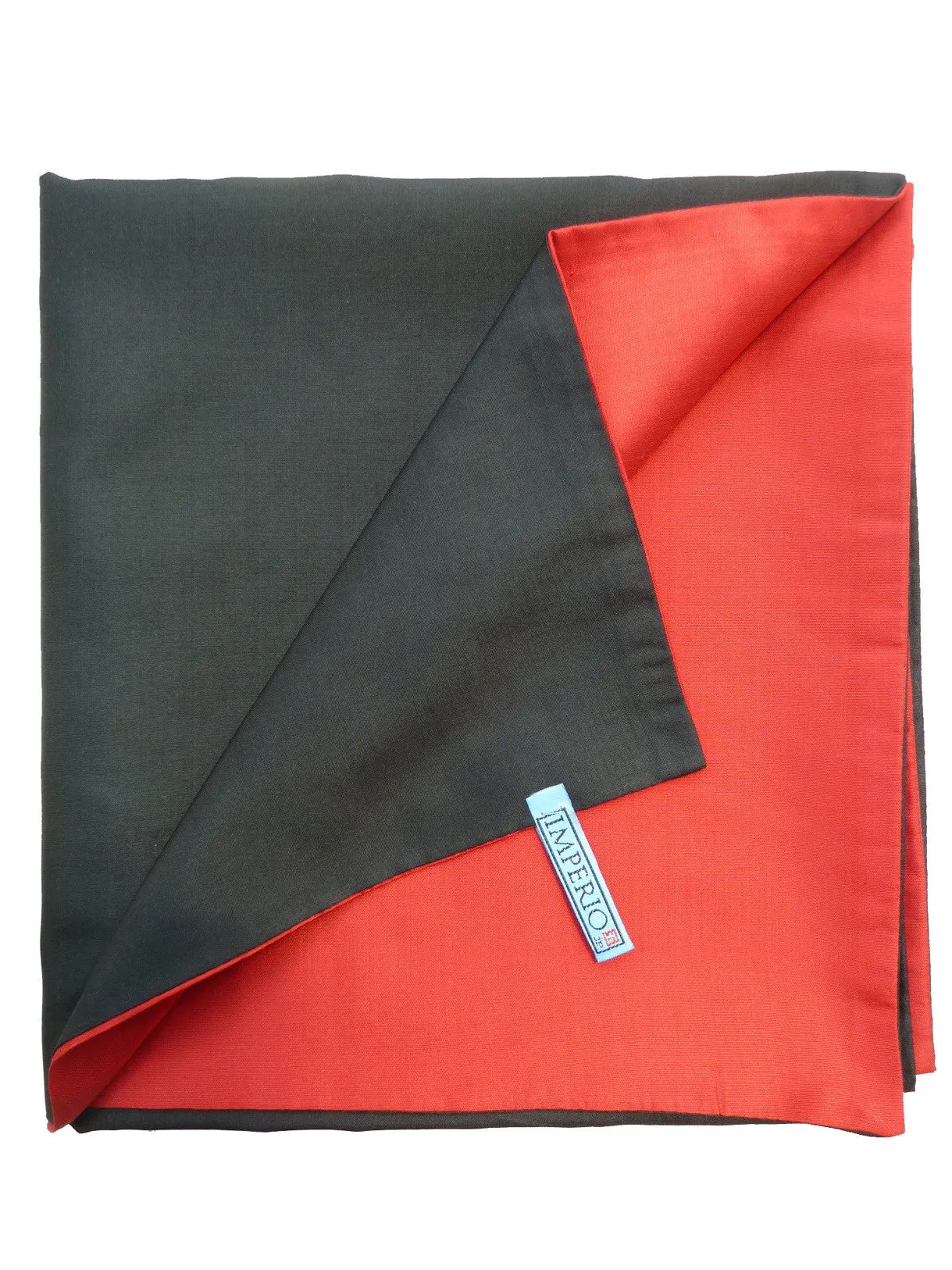 Double Sided Evening Shawl Black Red