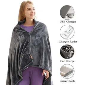 Electric Heated Outer Blanket Heated Shawl