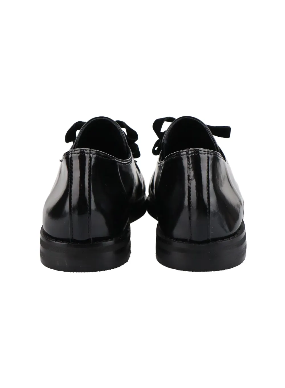 Faux Leather Ribbon Loafers OA416